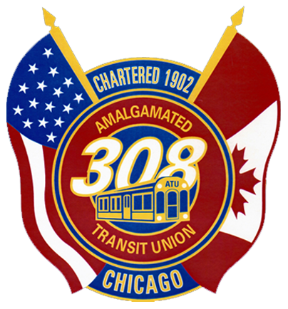 Amalgamated Transit Union Local 308 logo